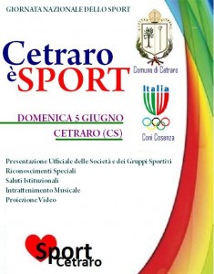 Festival dello sport a Cetraro
