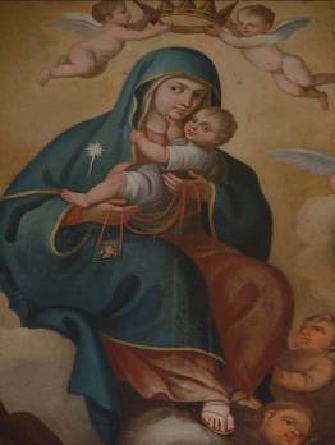 Particolare Madonna del Carmelo