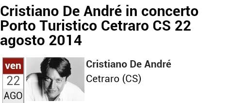 Cristiano De Andrè